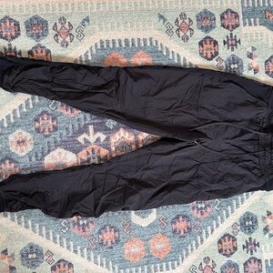 LuluLemon Black Women's Track Joggers with Elastic Waist